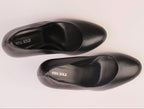 Midnight Muse black nappa leather pump — Viva Sole, handmade in Italy — view 5