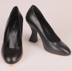 Midnight Muse black nappa leather pump — Viva Sole, handmade in Italy