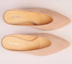 Étoile Wedge powder suede mule — Viva Sole, handmade in Italy — view 9