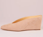 Étoile Wedge powder suede mule — Viva Sole, handmade in Italy — view 11
