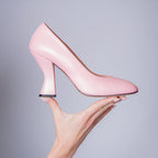 Rose Muse light pink nappa leather pump — Viva Sole, handmade in Italy